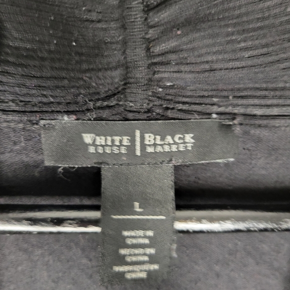 White house black market black open front cardigan - Picture 5 of 12